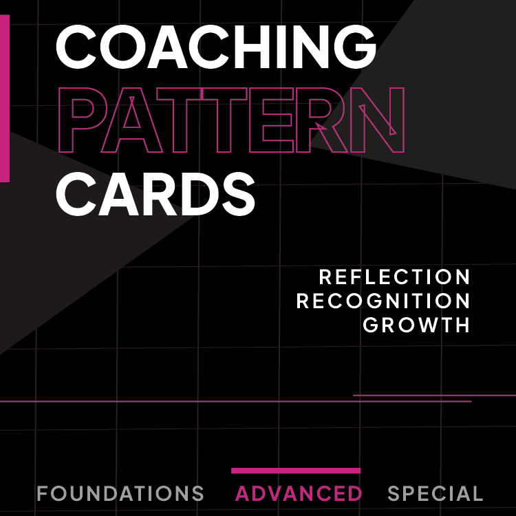 Coaching Pattern-Karten - Advanced Set