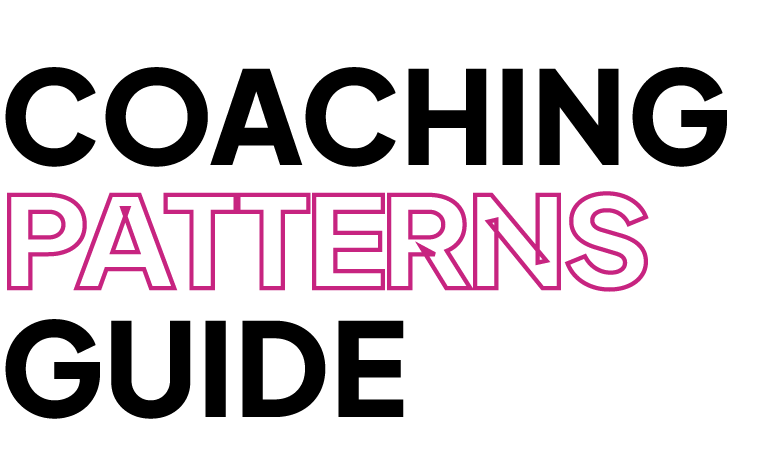 Coaching Patterns Guide Logo heller BG groß