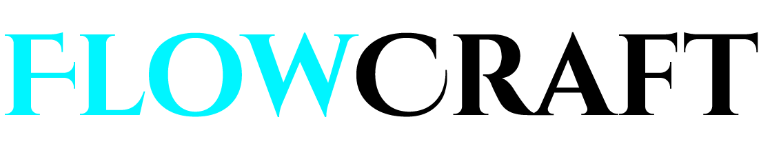 FlowCraft Logo-Schwarz